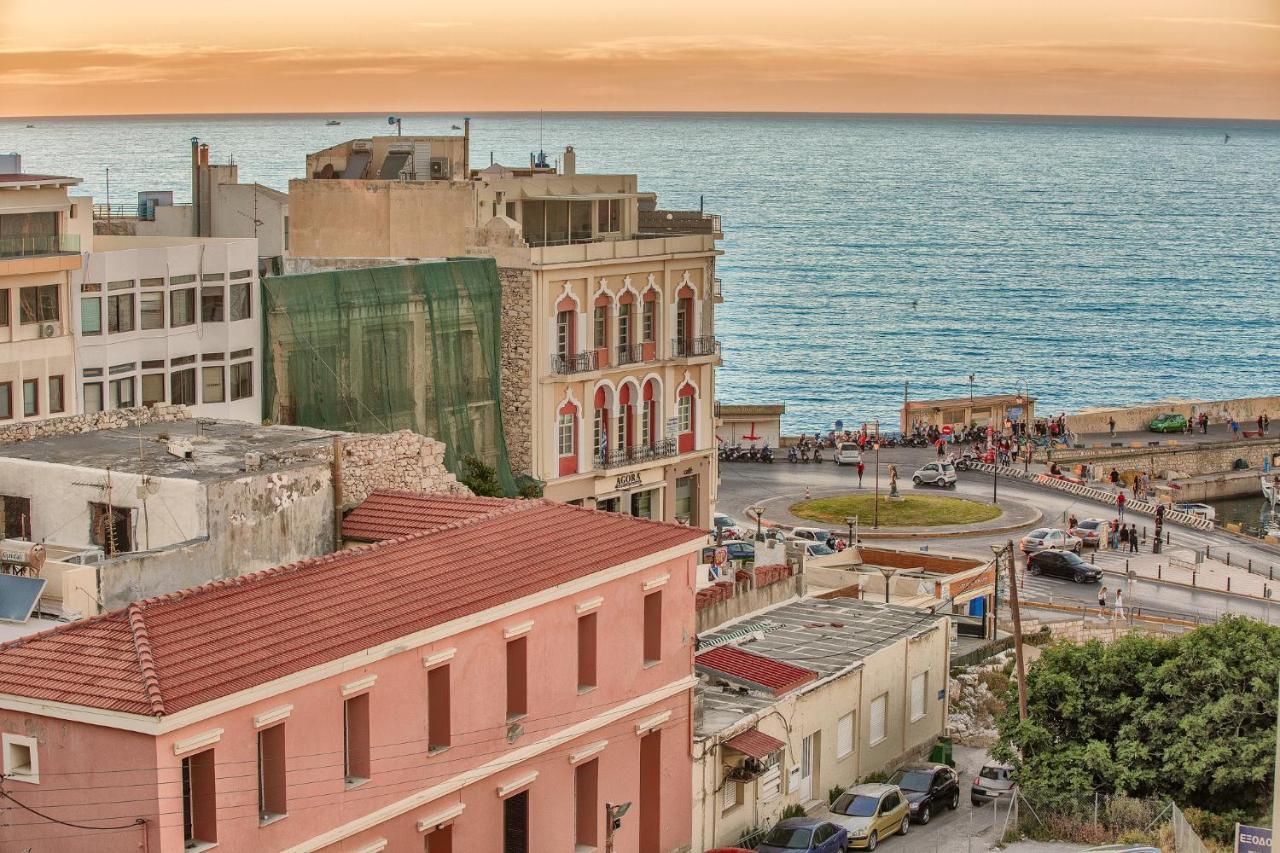 Seaside & Central Terrace Heraklion  ภายนอก รูปภาพ