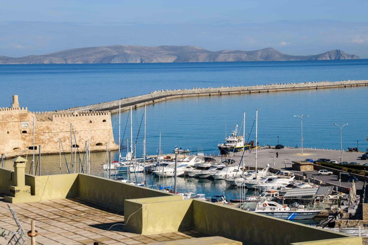 Seaside & Central Terrace Heraklion  ภายนอก รูปภาพ